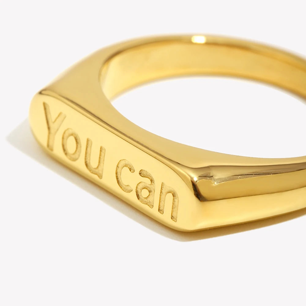 Macha "You Can" Ring