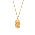 Freyja 18K Gold Plated Zodiac Pendant Necklace