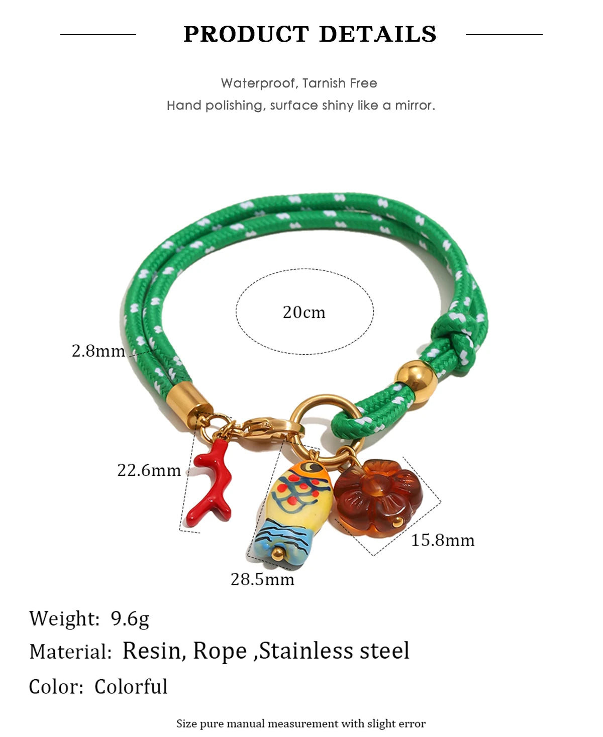 Mermaid Charm Bracelet
