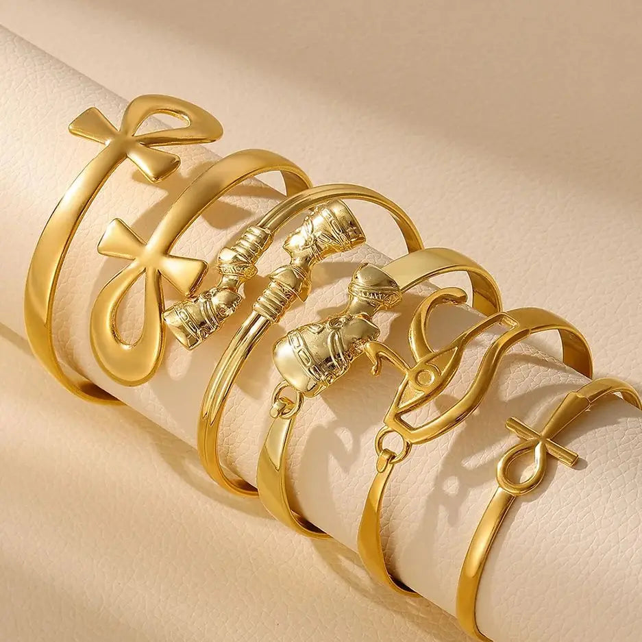 Egyptian Queen Nefertiti Bangles