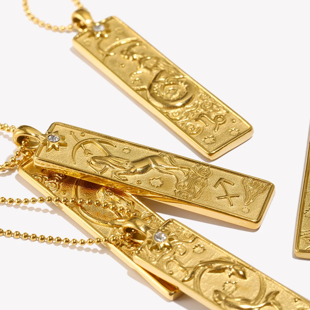 Frigg Zodiac Pendant Necklace