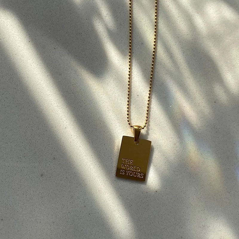 18K Gold Plated Love Pendants