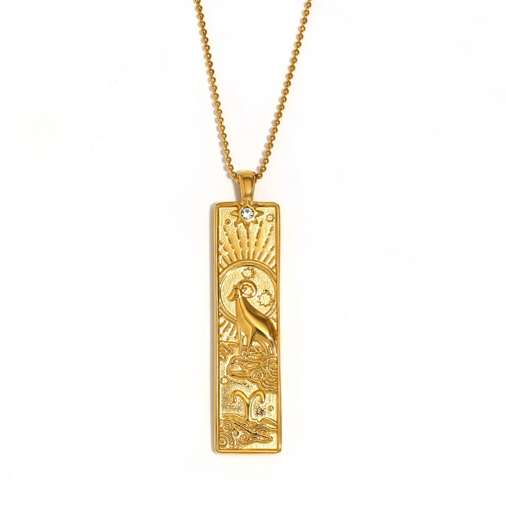 Frigg Zodiac Pendant Necklace