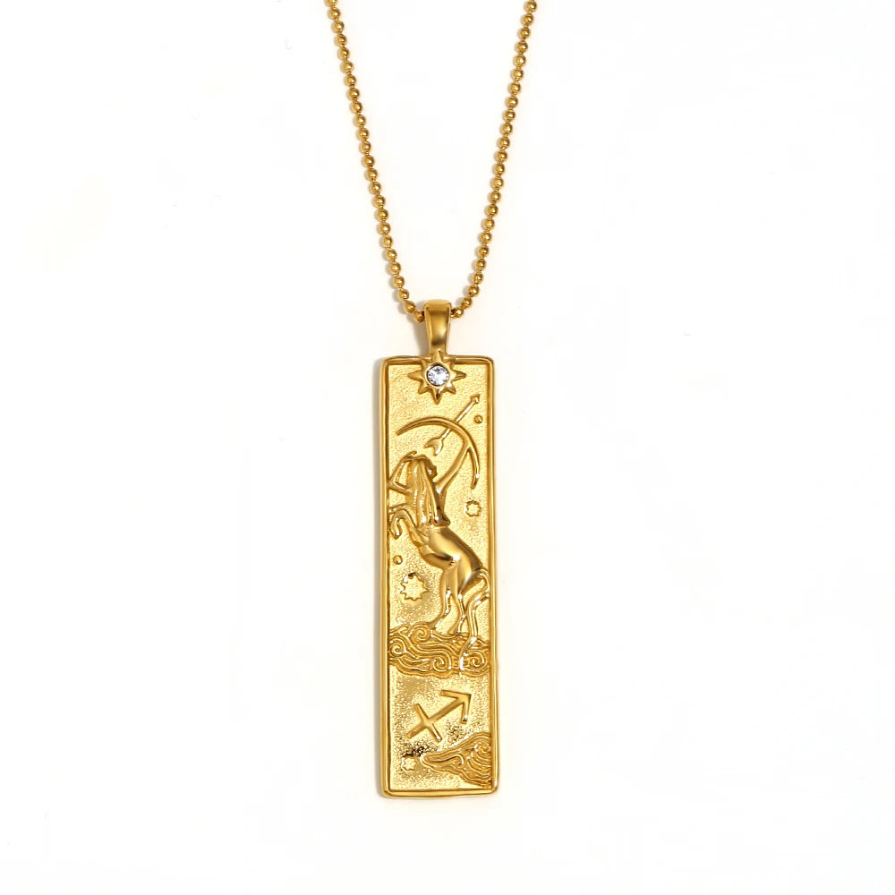Frigg Zodiac Pendant Necklace