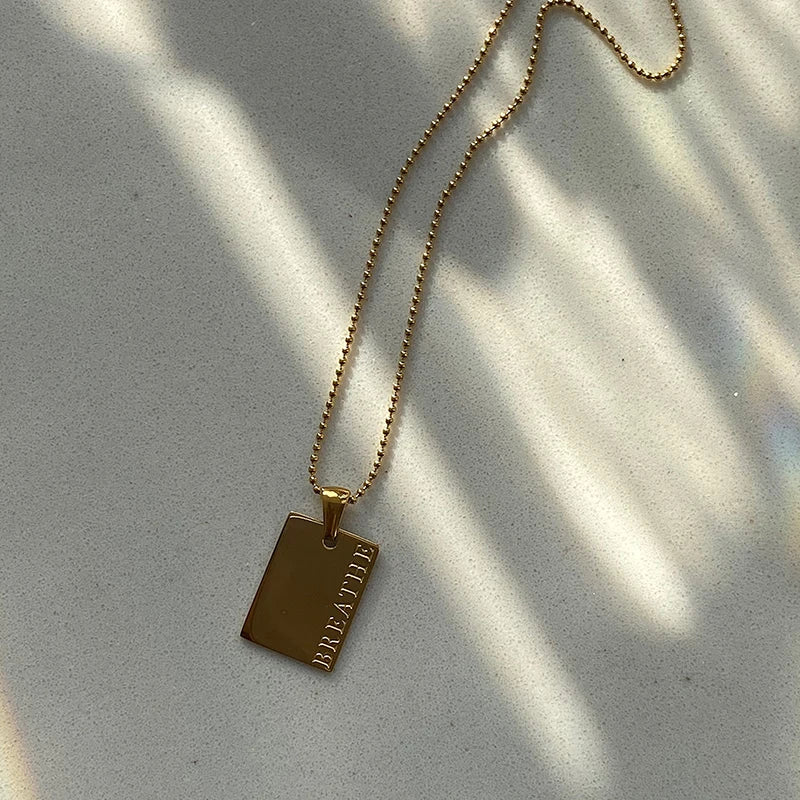 18K Gold Plated Love Pendants