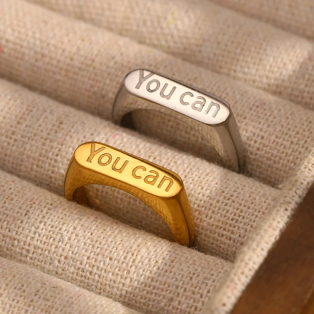 Macha "You Can" Ring