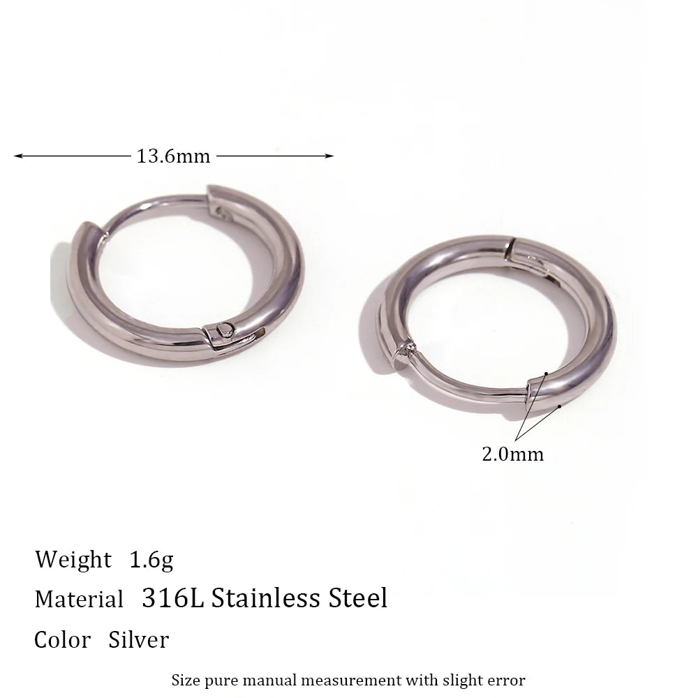 Metis 18k Gold Crystal Pave Huggie Hoops