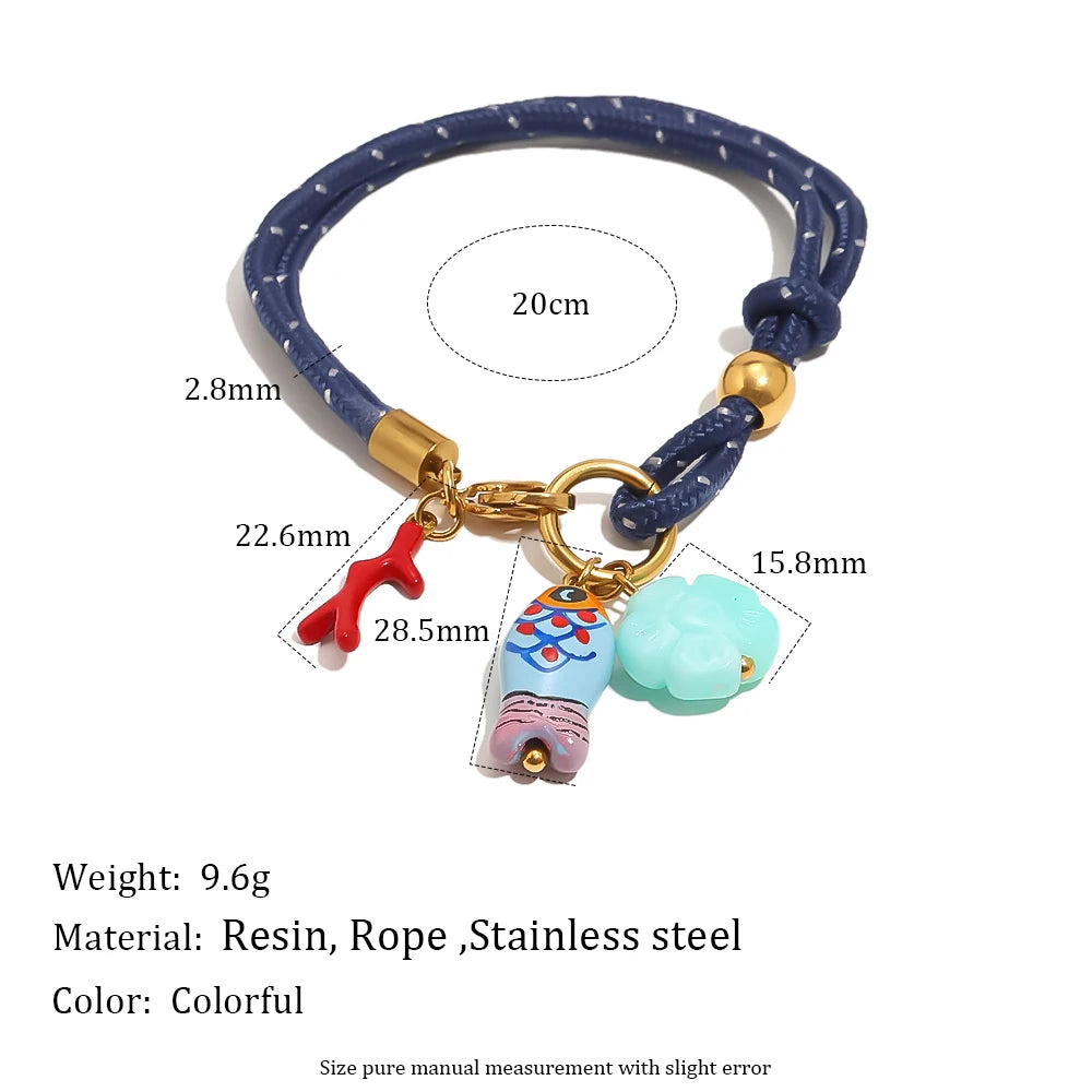 Mermaid Charm Bracelet