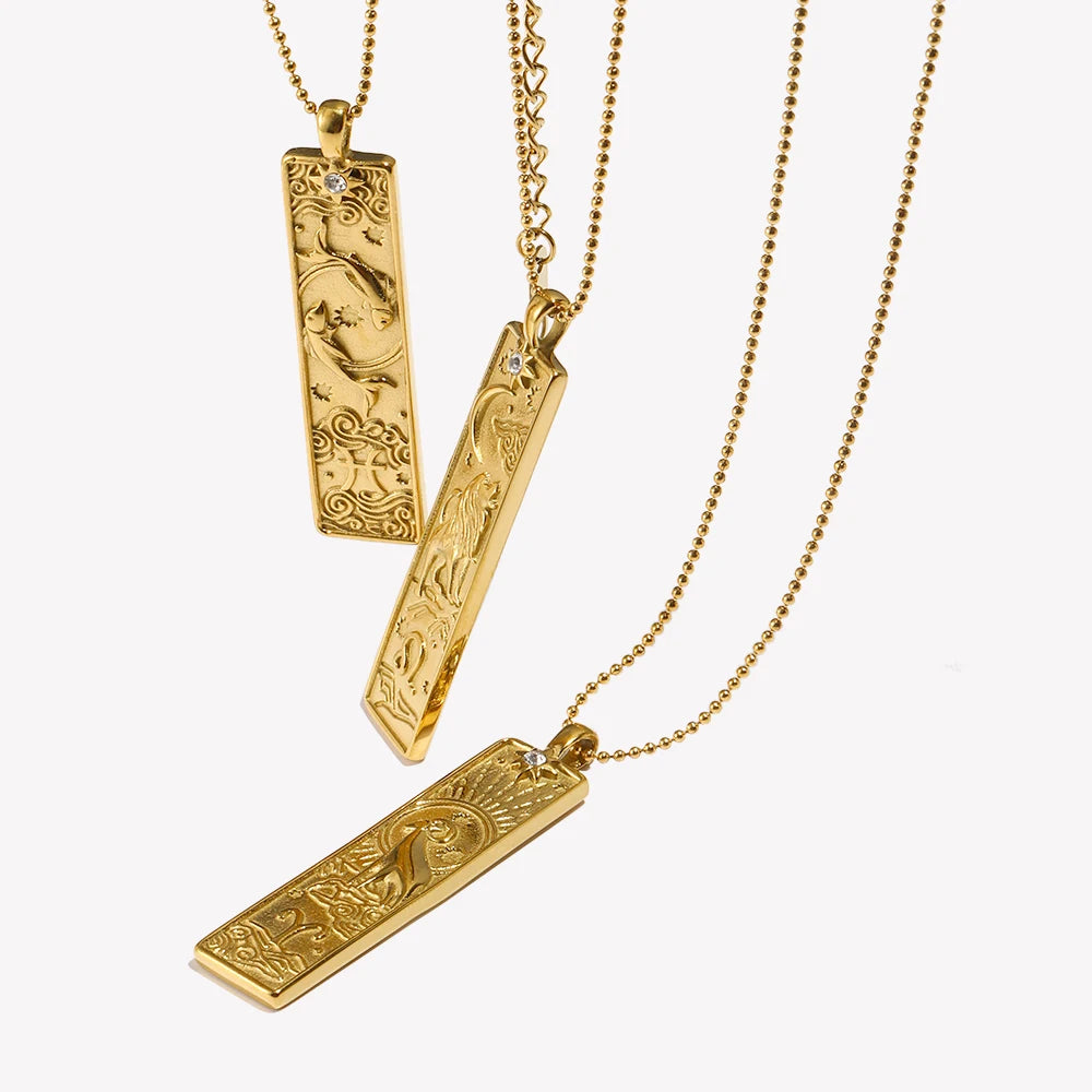 Frigg Zodiac Pendant Necklace