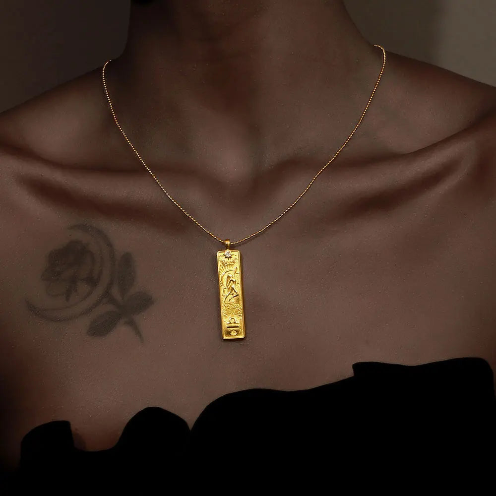 Frigg Zodiac Pendant Necklace