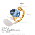 Iris Candy 18K Gold Cocktail Ring