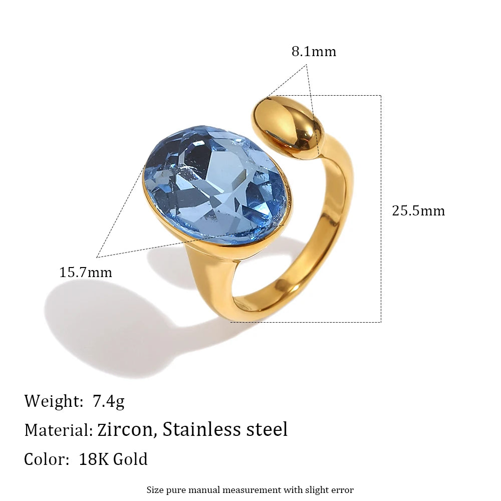 Iris Candy 18K Gold Cocktail Ring