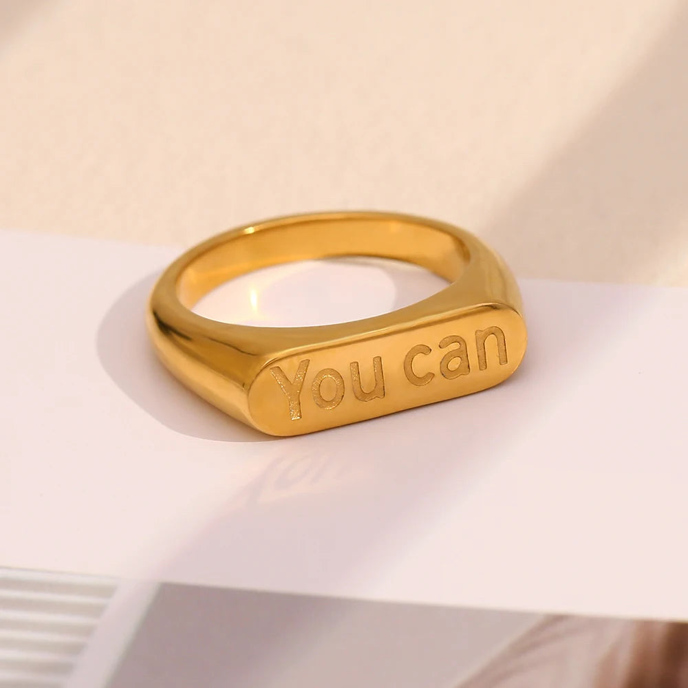 Macha "You Can" Ring