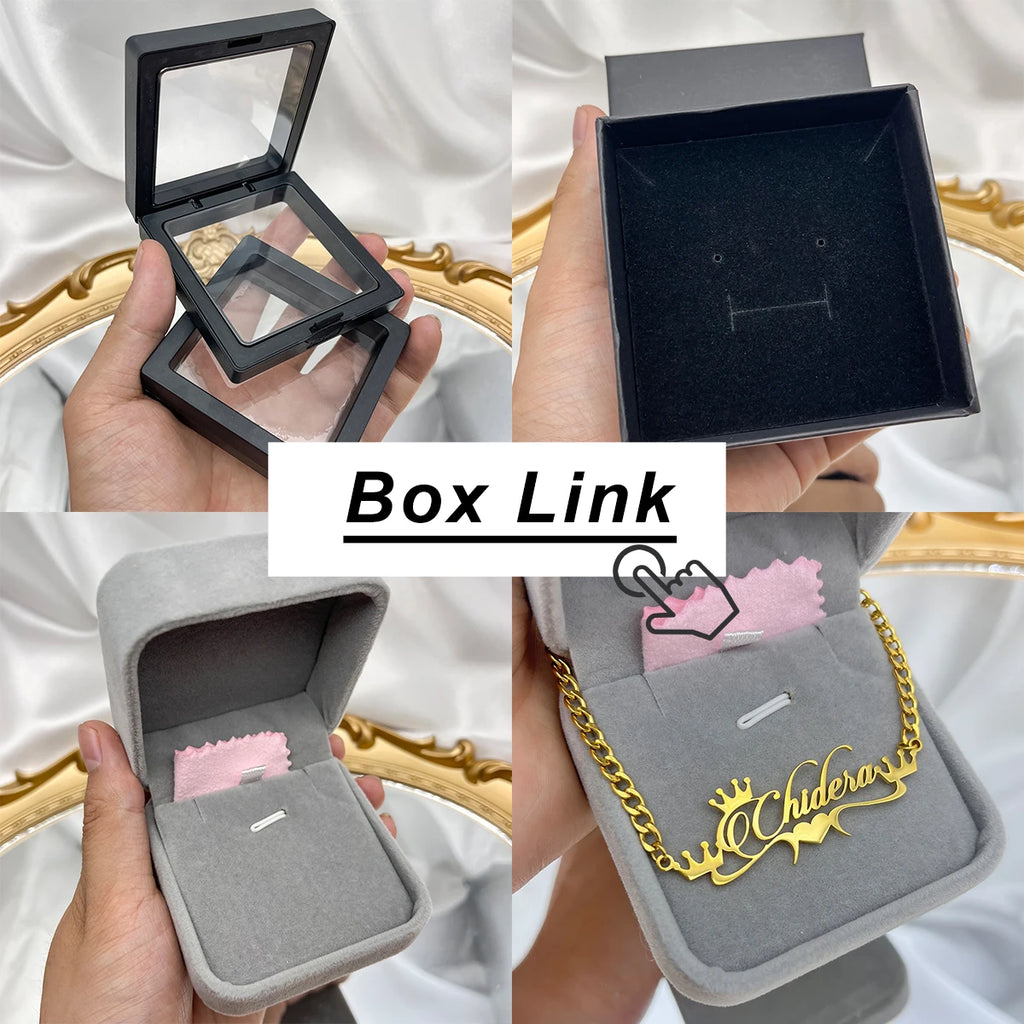 Boujee 3D Name Necklace