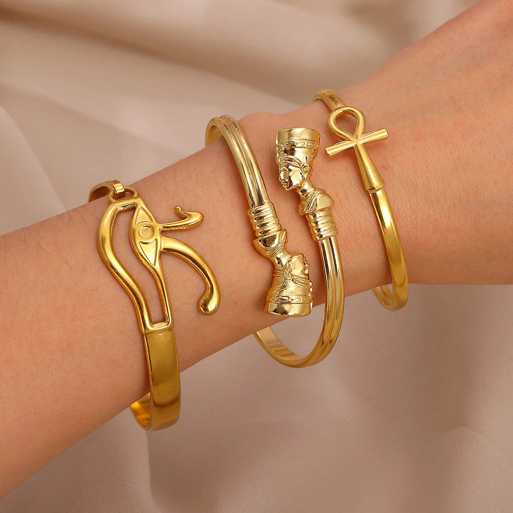 Egyptian Queen Nefertiti Bangles
