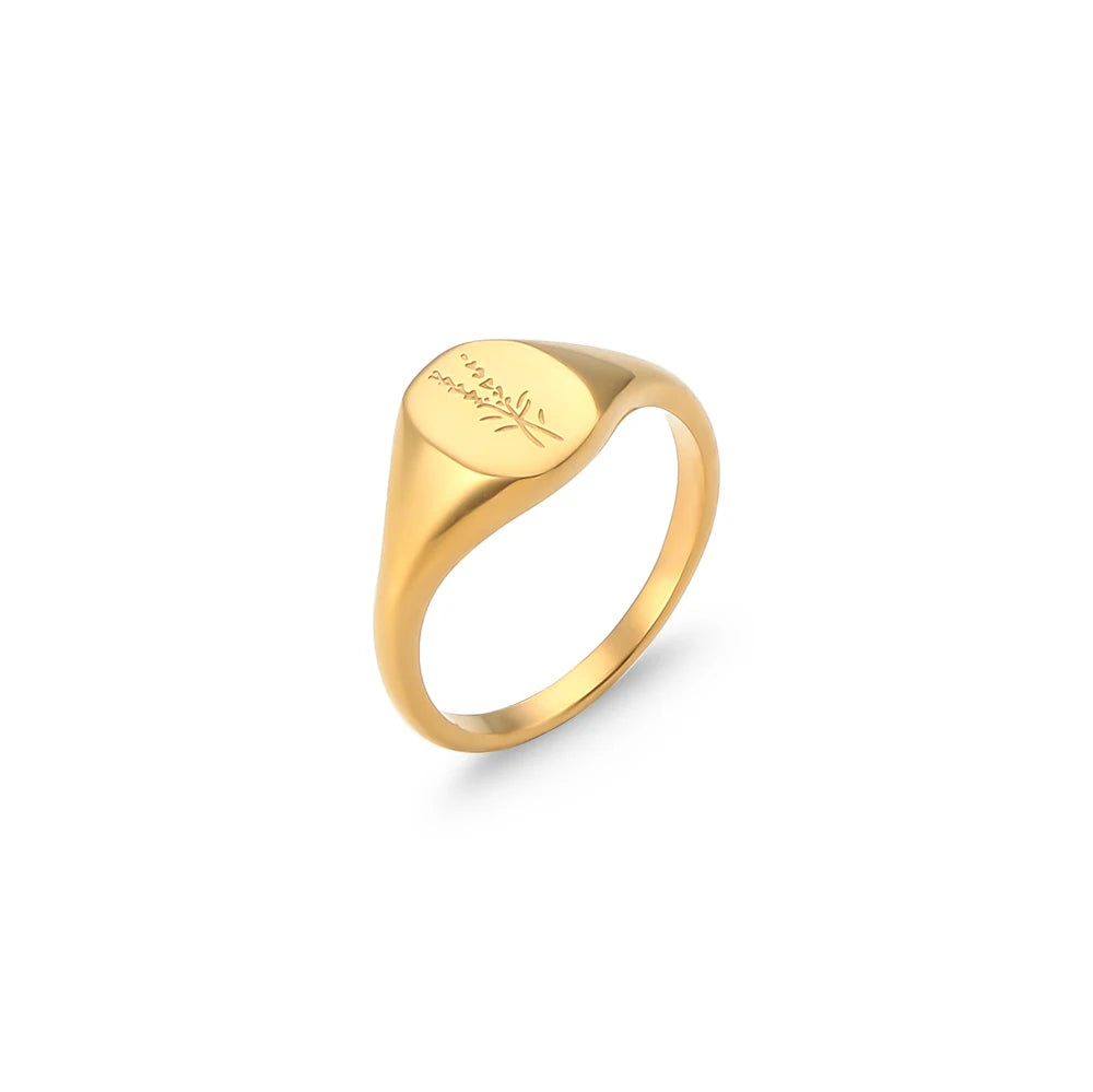 Chloris Wildflower Friendship Rings