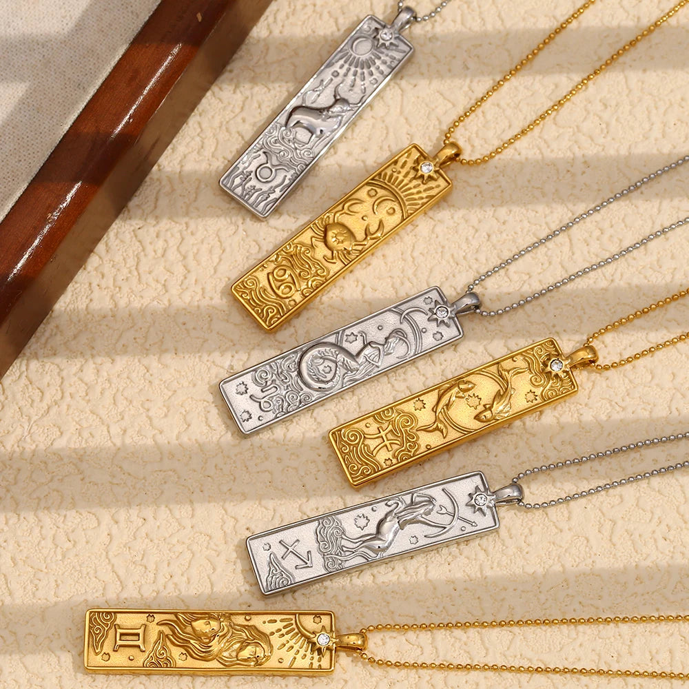 Frigg Zodiac Pendant Necklace