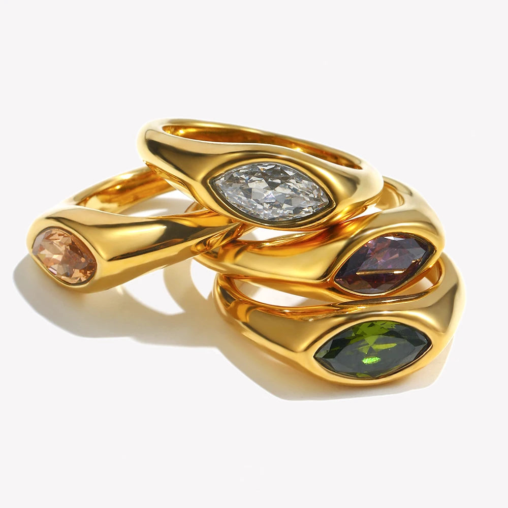 Hecate Crystal Third-Eye Ring