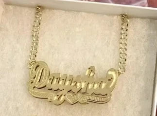Boujee 3D Name Necklace