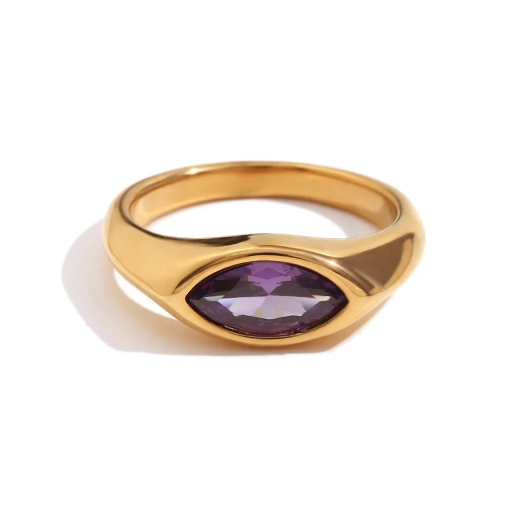 Hecate Crystal Third-Eye Ring