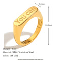 Macha "You Can" Ring (Duplicate Listing)