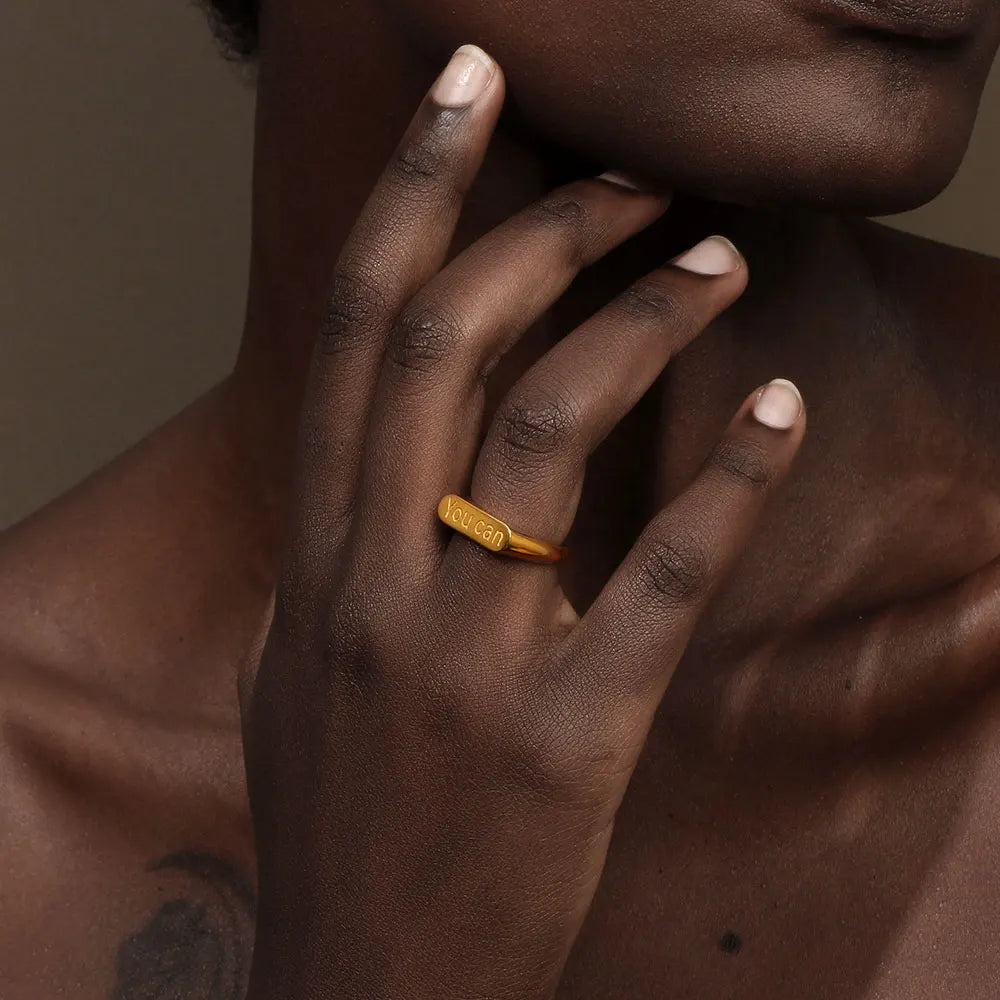 Macha "You Can" Ring (Duplicate Listing)