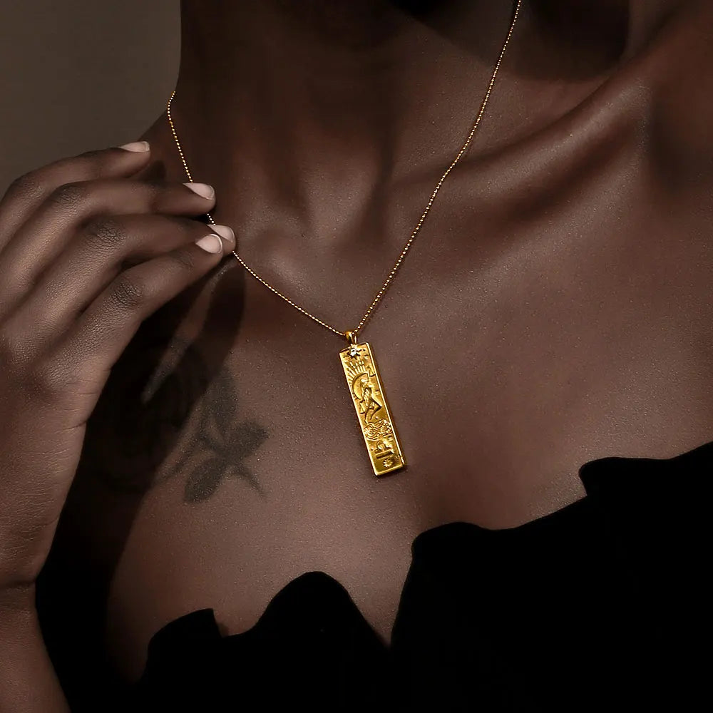 Frigg Zodiac Pendant Necklace