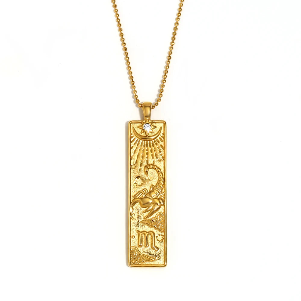 Frigg Zodiac Pendant Necklace
