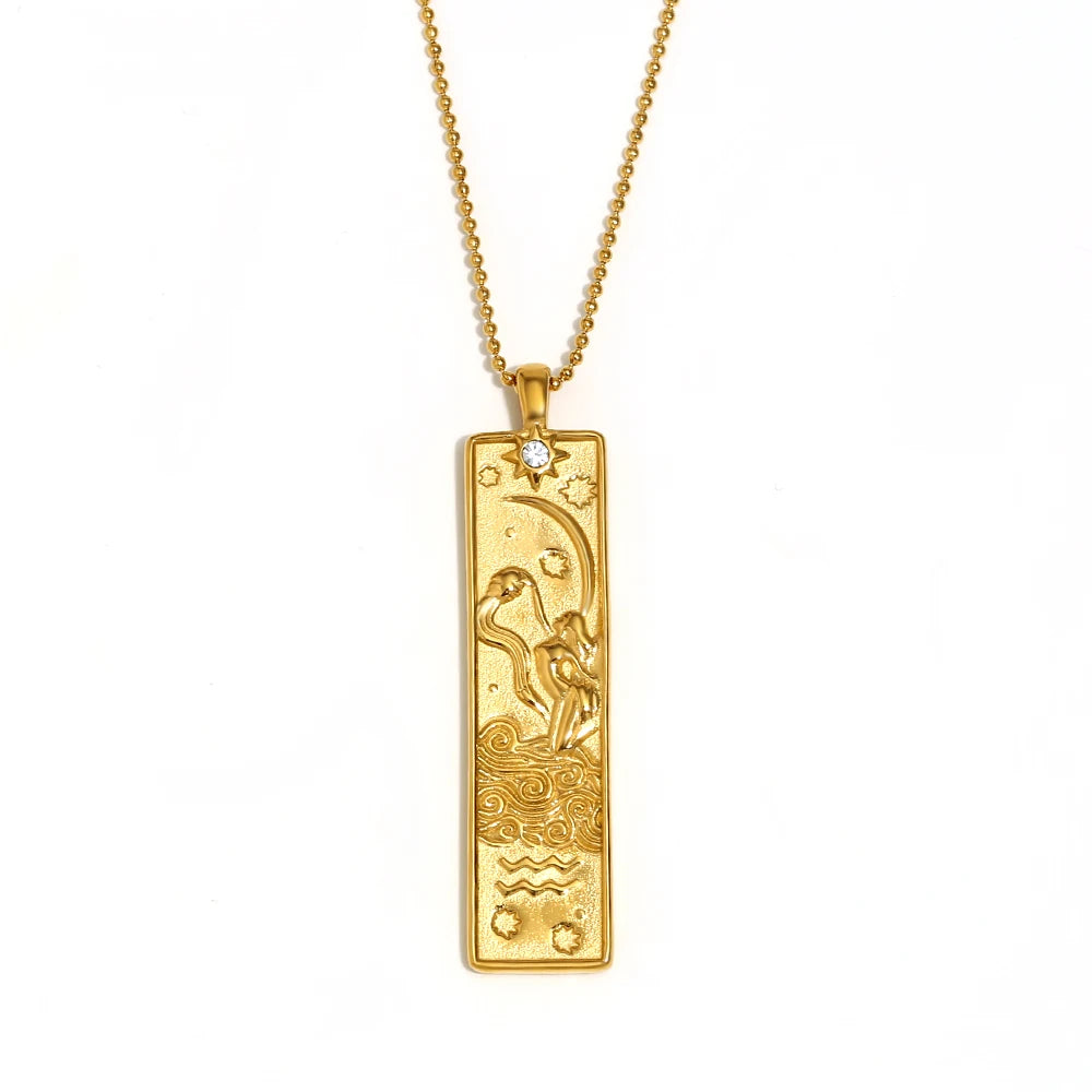 Frigg Zodiac Pendant Necklace